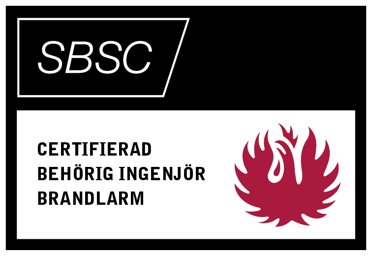 Certifierad behörig ingenjör brandlarm